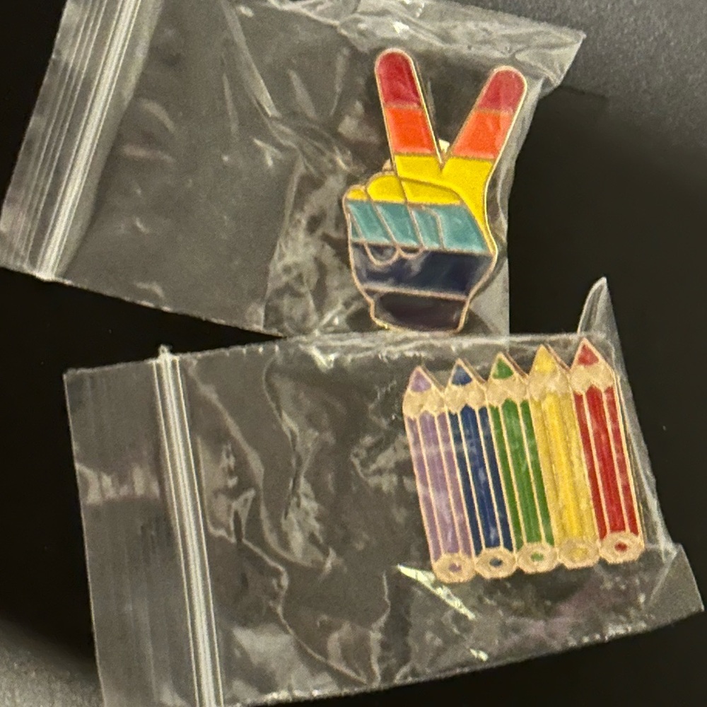 Rainbow/LGBTQ+ pins